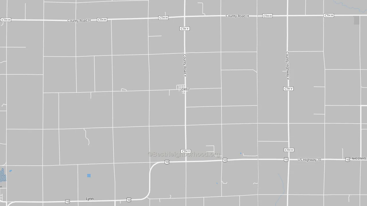Transit Grade map of 54420, WI