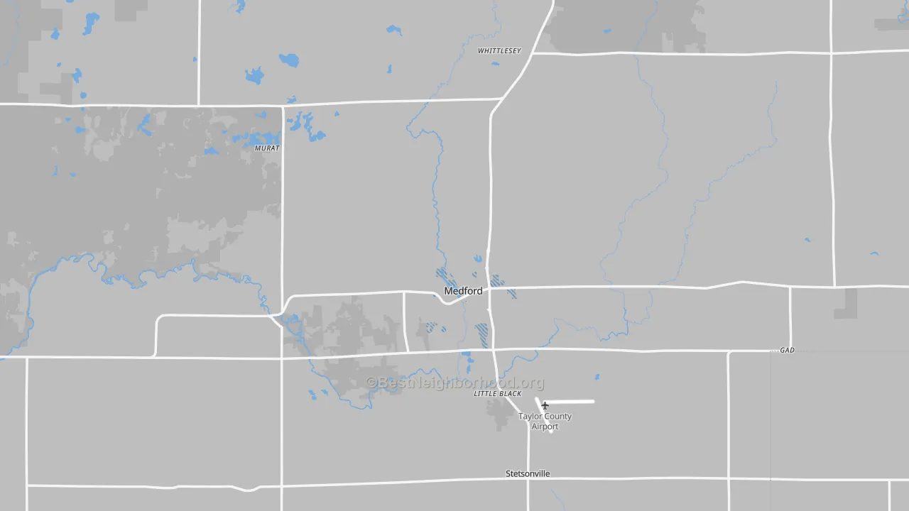 Transit Grade map of 54451, WI