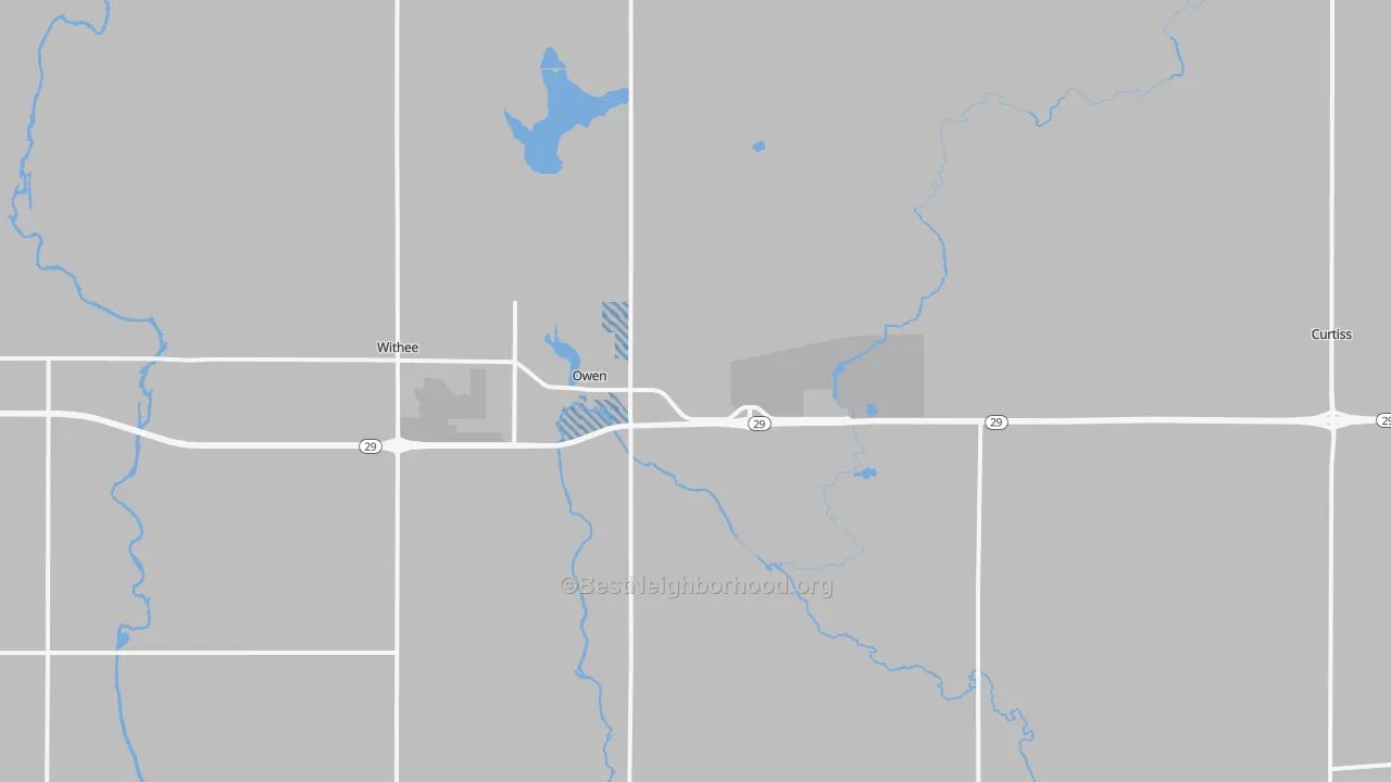 Transit Grade map of 54460, WI