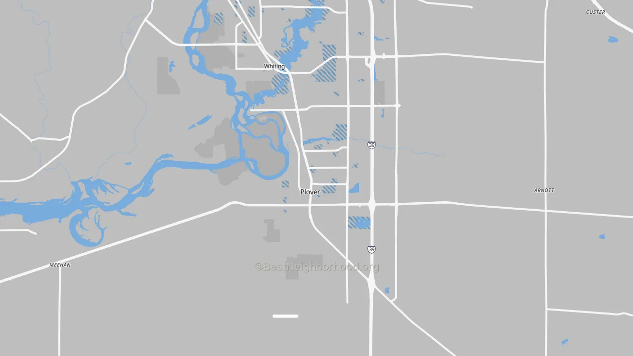 Transit Grade map of 54467, WI