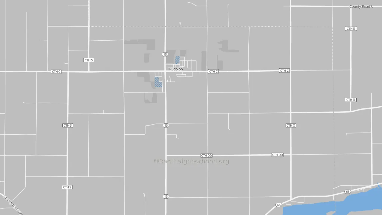 Transit Grade map of 54475, WI