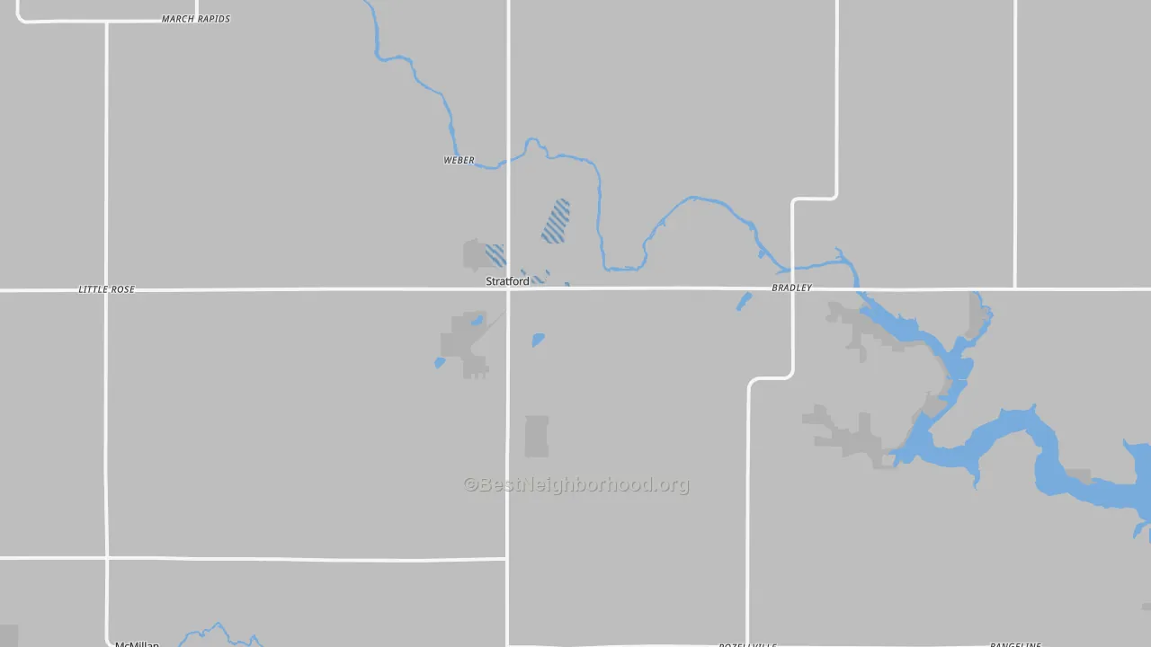 Transit Grade map of 54484, WI