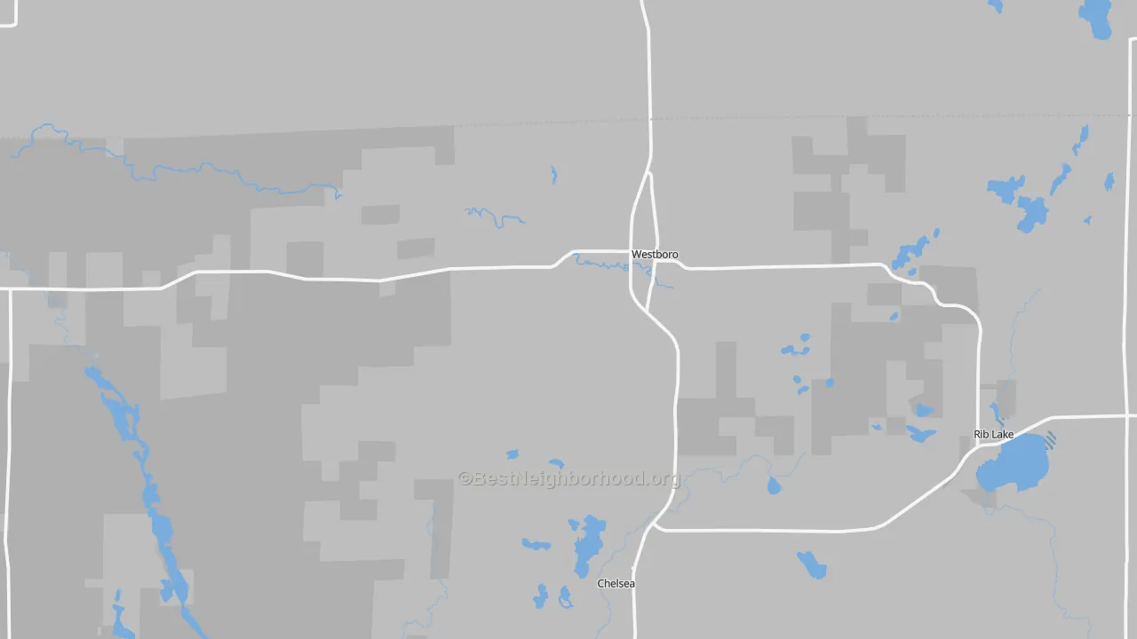 Transit Grade map of 54490, WI