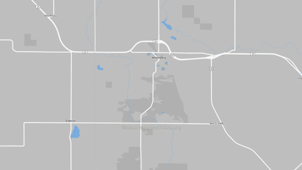 Transit Grade map of 54499, WI