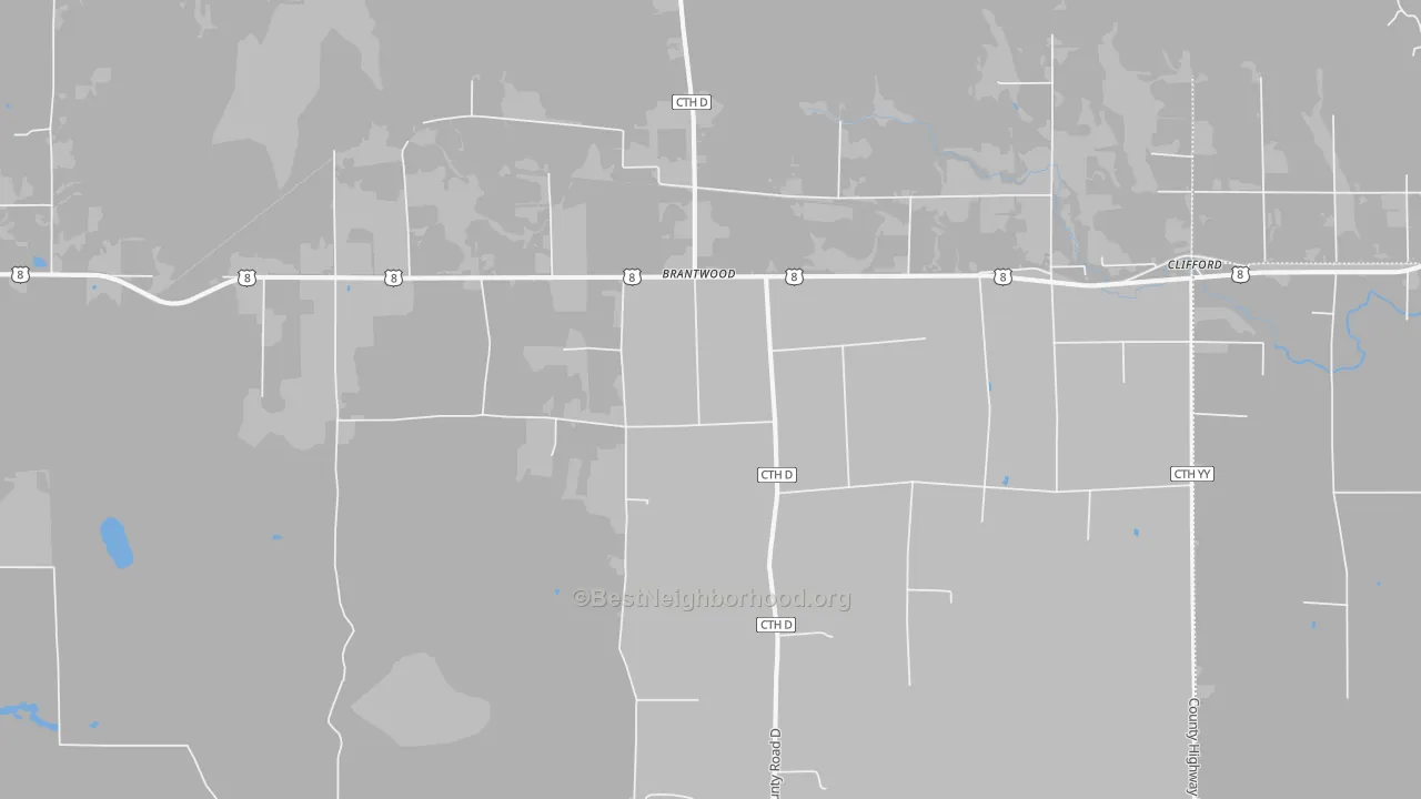 Transit Grade map of 54513, WI