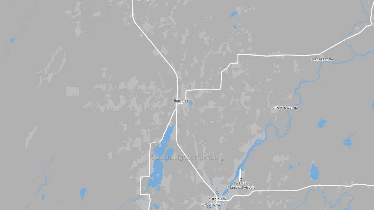 Transit Grade map of 54514, WI