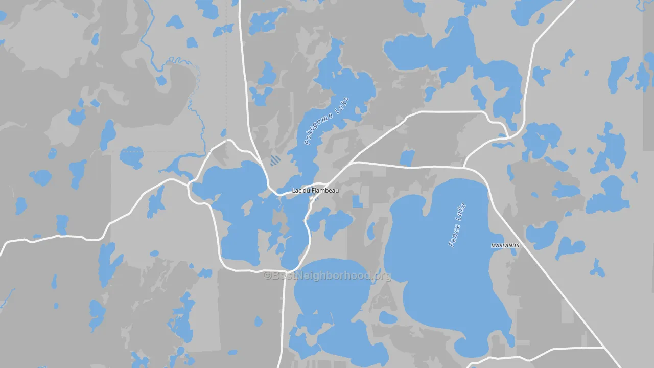 Transit Grade map of 54538, WI