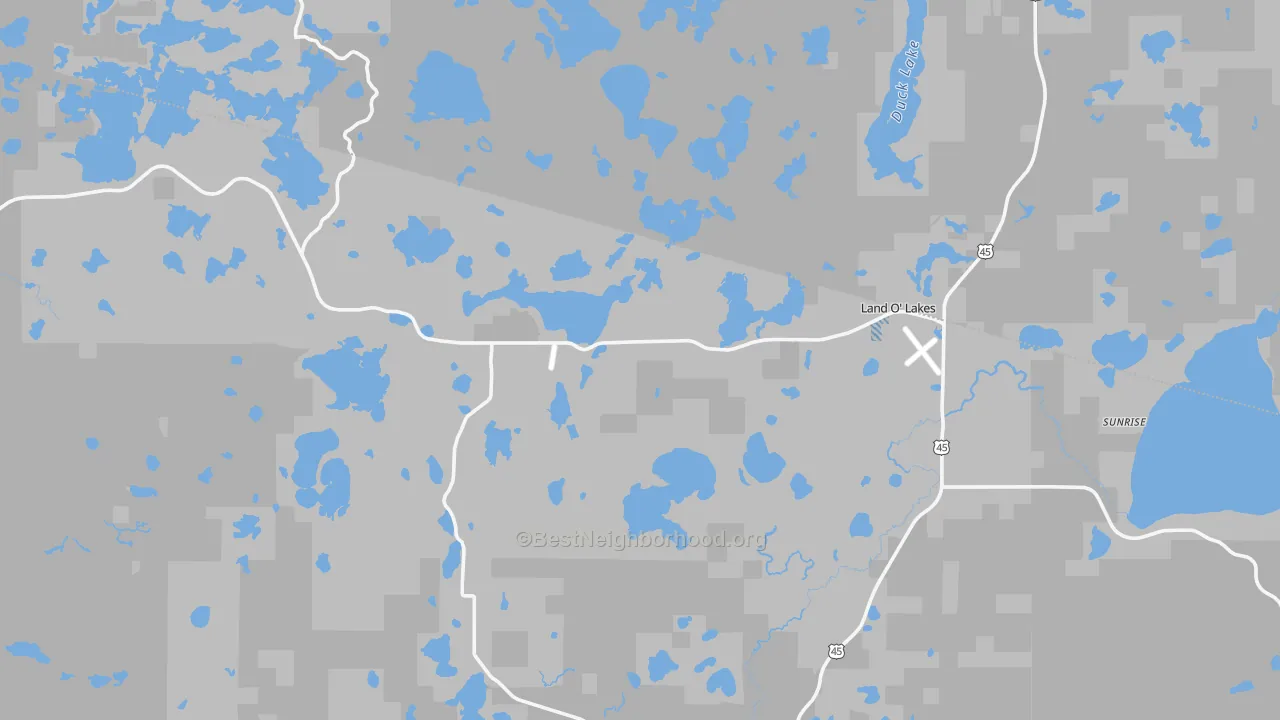 Transit Grade map of 54540, WI