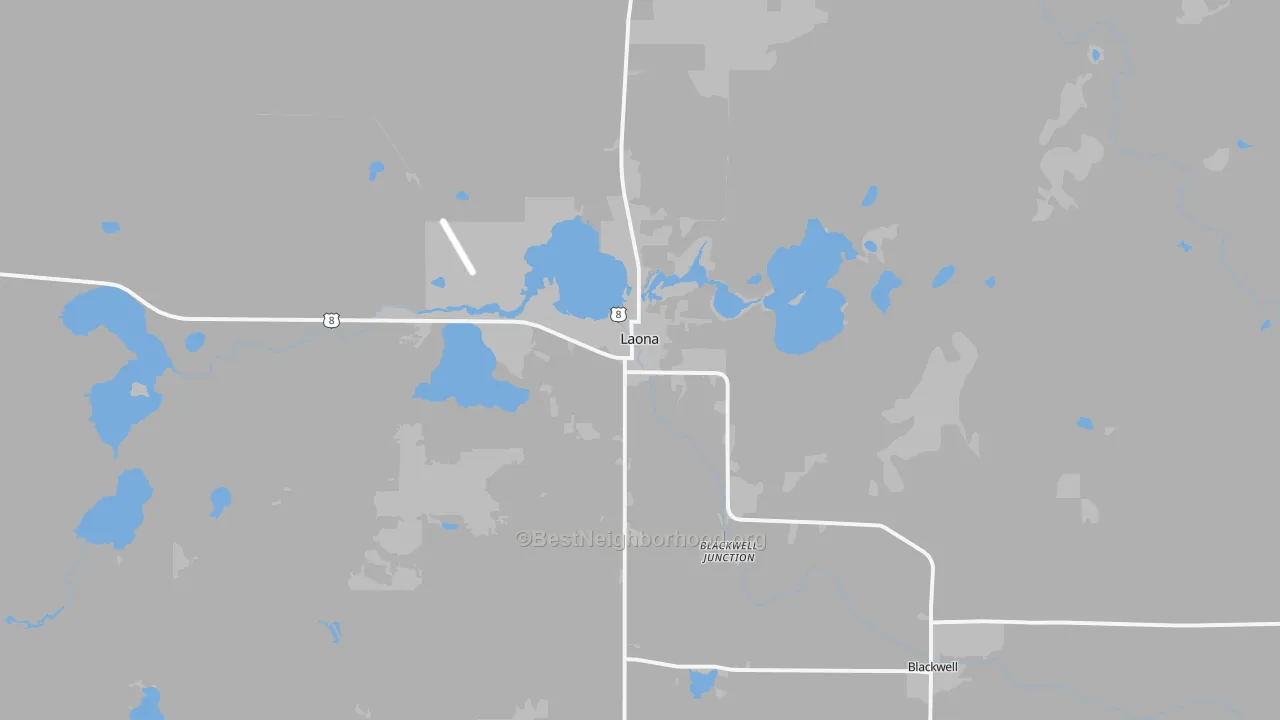 Transit Grade map of 54541, WI