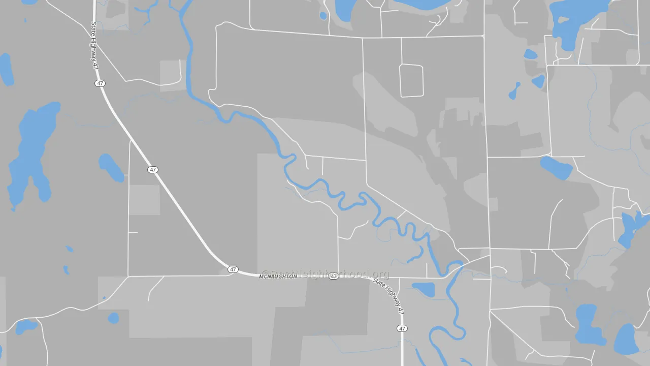 Transit Grade map of 54543, WI