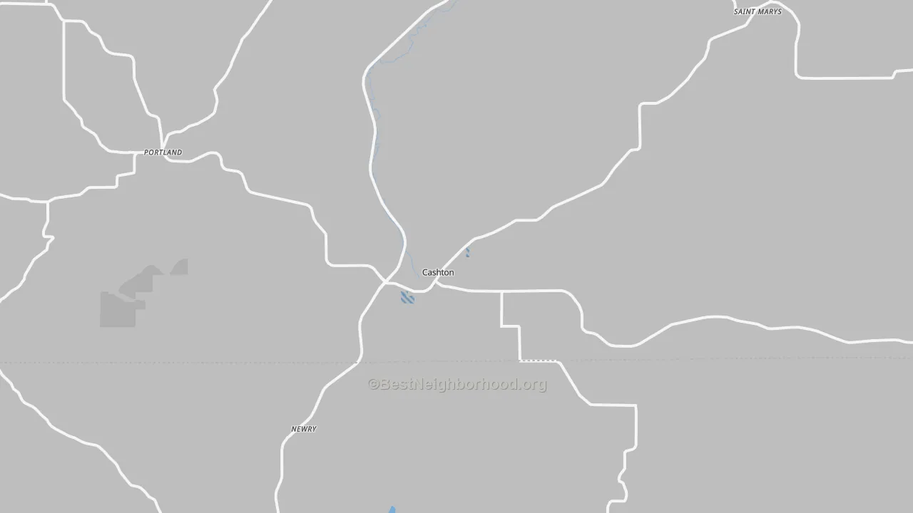 Transit Grade map of 54619, WI