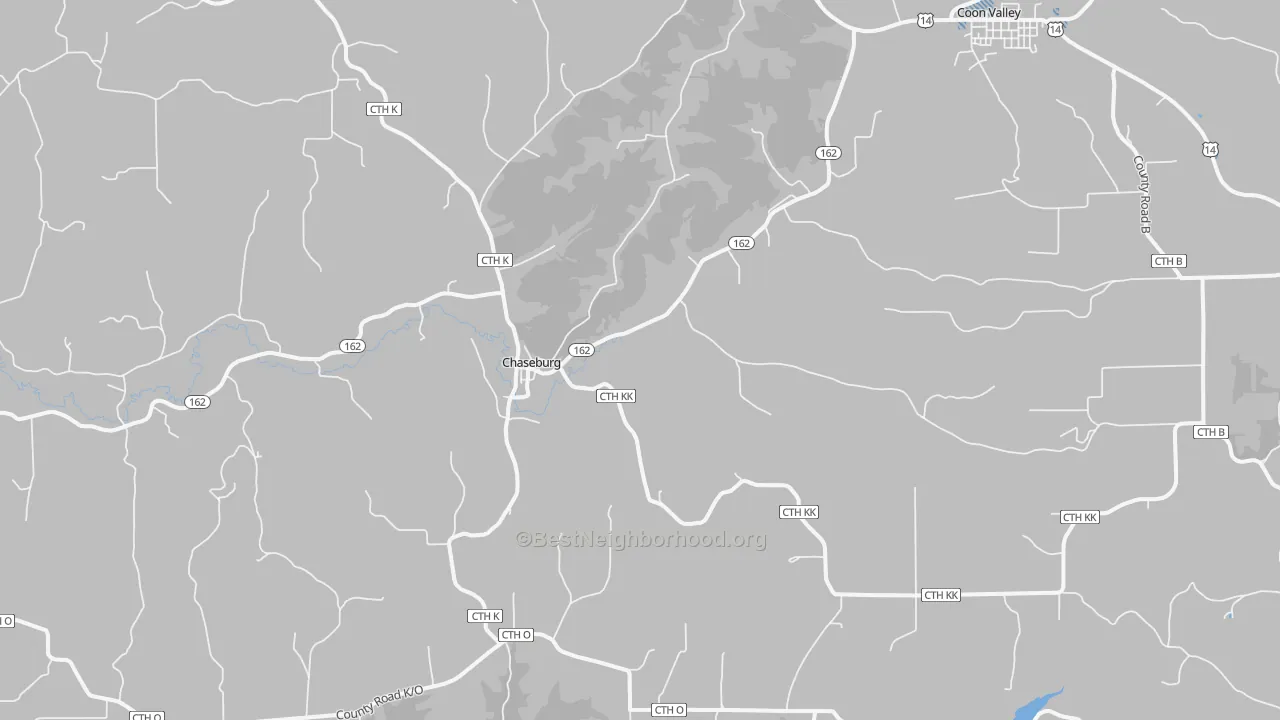 Transit Grade map of 54621, WI