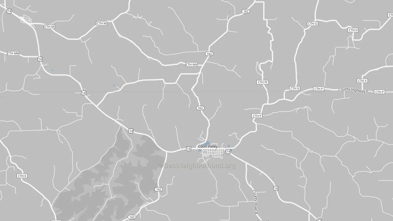 Transit Grade map of 54623, WI