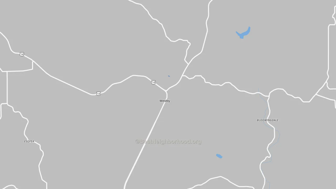 Transit Grade map of 54667, WI