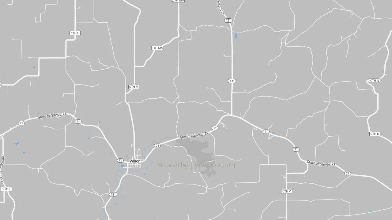 Transit Grade map of 54670, WI
