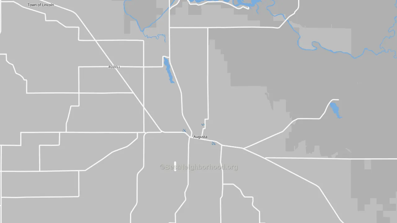 Transit Grade map of 54722, WI