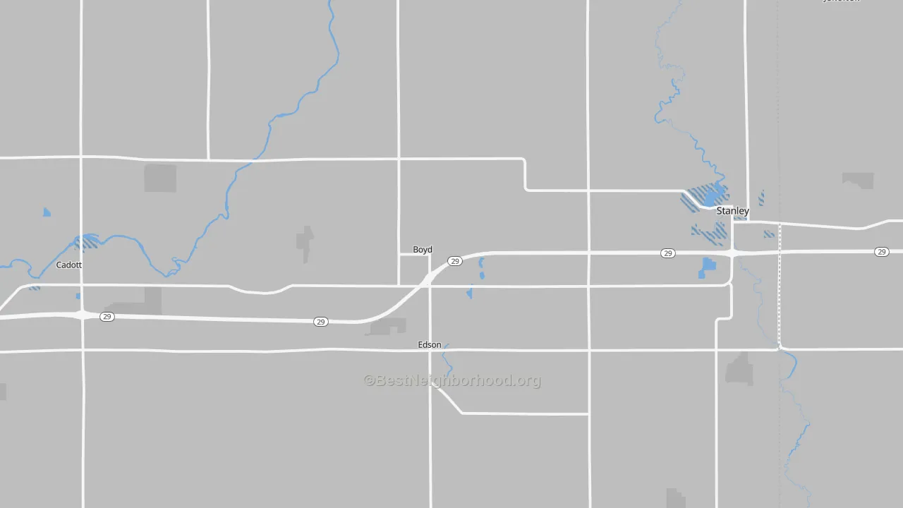 Transit Grade map of 54726, WI