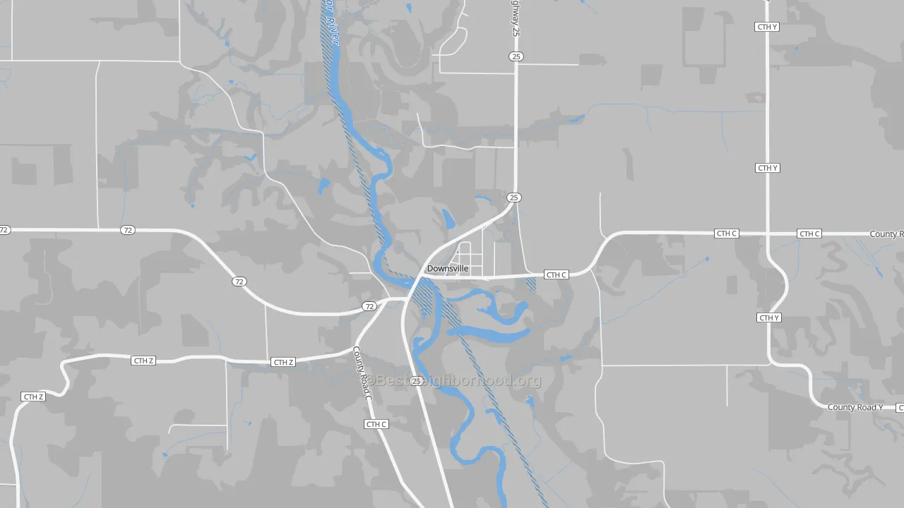 Transit Grade map of 54735, WI
