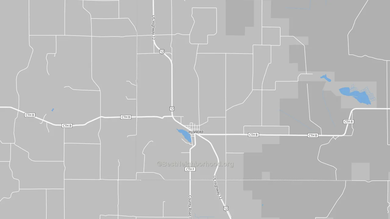 Transit Grade map of 54746, WI