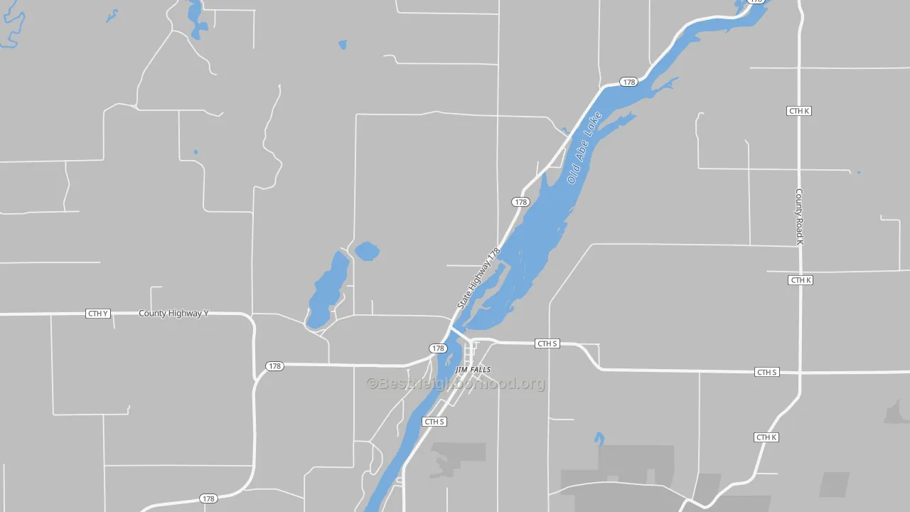 Transit Grade map of 54748, WI