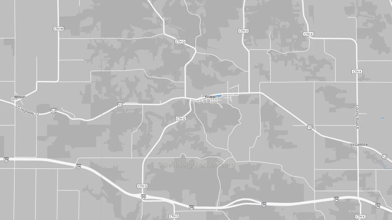Transit Grade map of 54749, WI