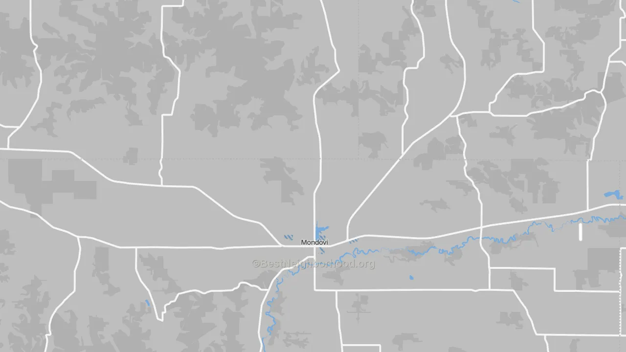 Transit Grade map of 54755, WI