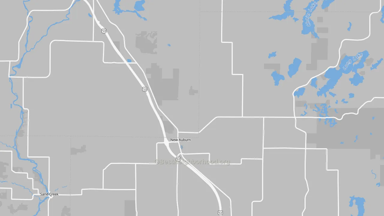 Transit Grade map of 54757, WI