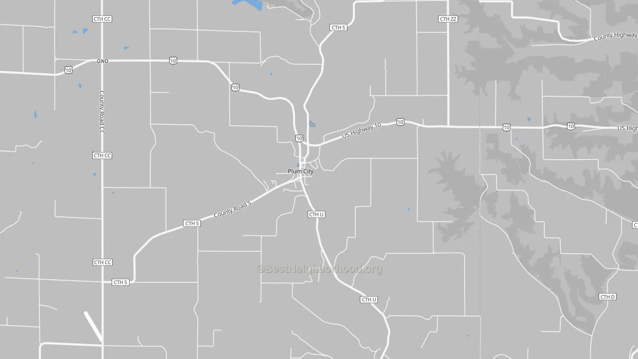Transit Grade map of 54761, WI