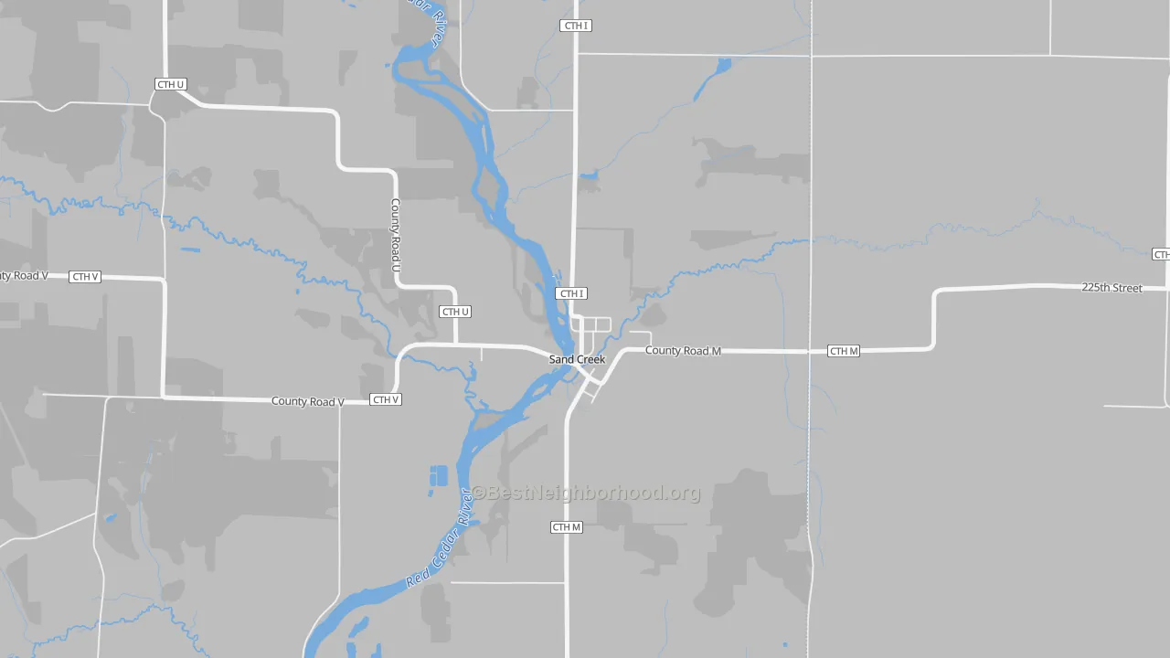 Transit Grade map of 54765, WI