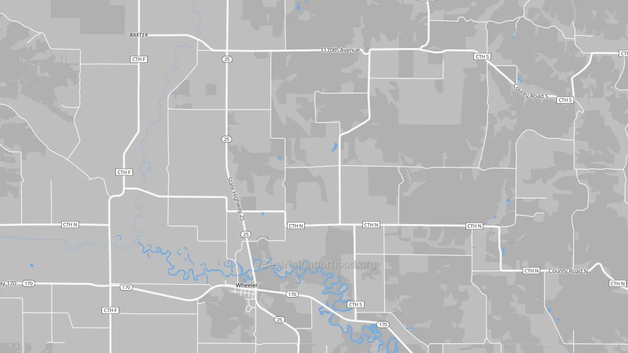 Transit Grade map of 54772, WI