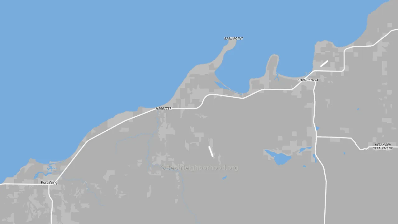 Transit Grade map of 54844, WI