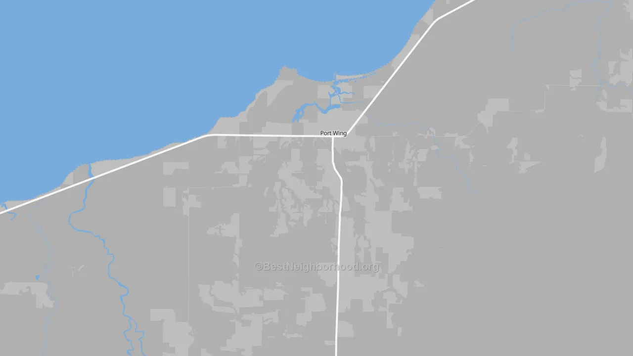 Transit Grade map of 54865, WI