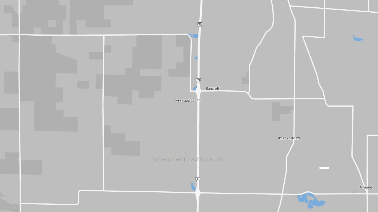 Transit Grade map of 54921, WI
