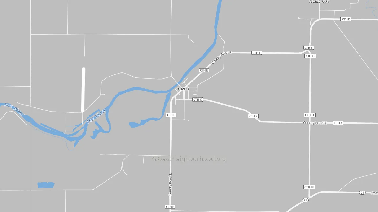 Transit Grade map of 54934, WI