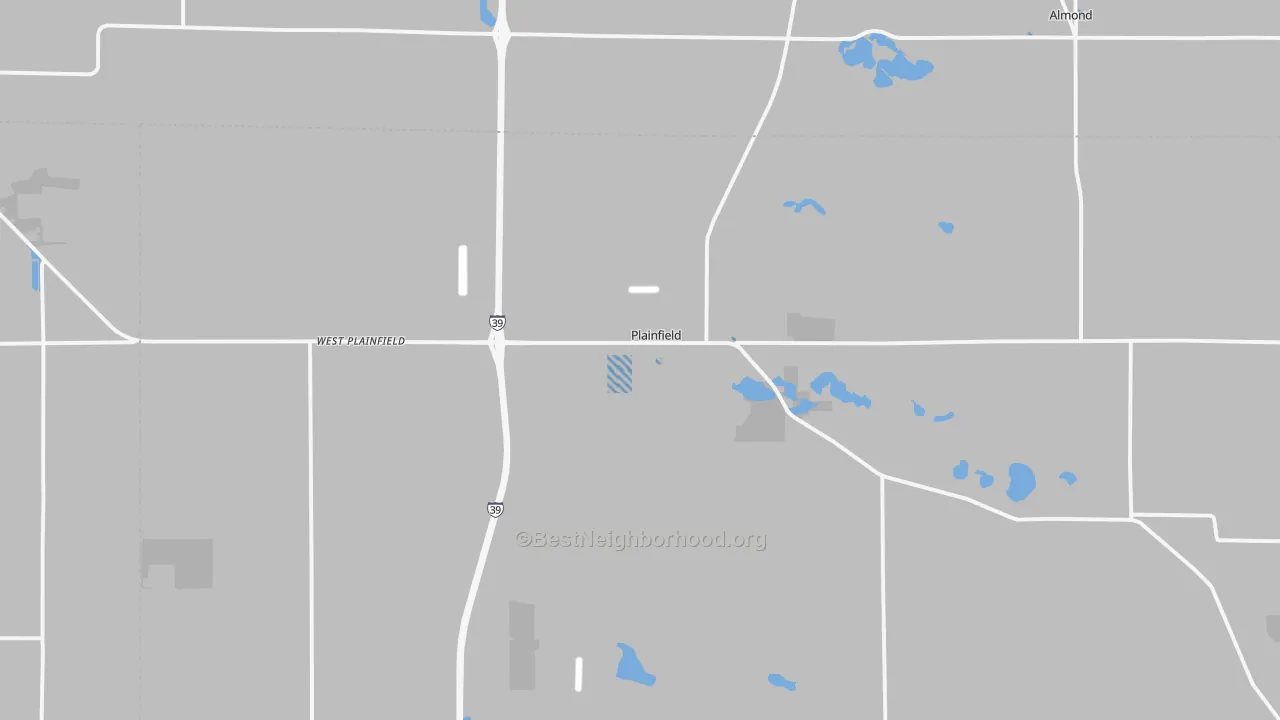 Transit Grade map of 54966, WI