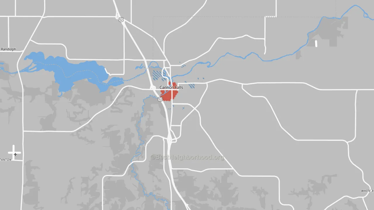 Transit Grade map of 55009, MN