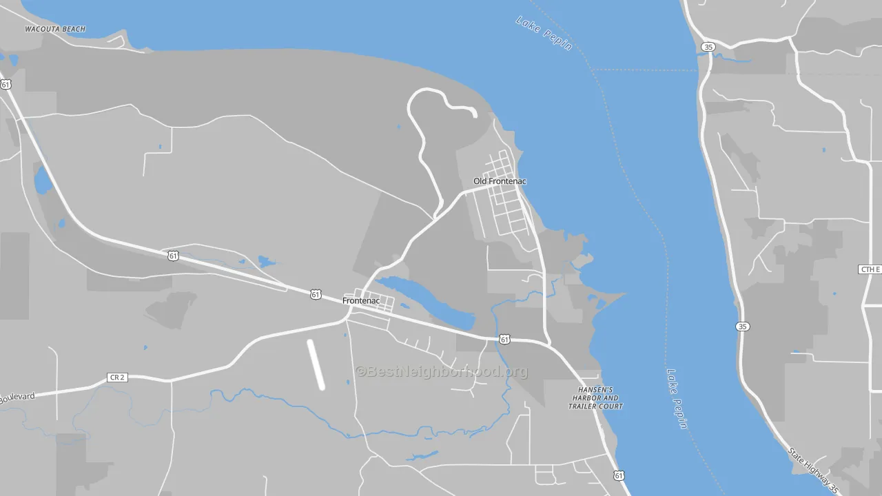 Transit Grade map of 55026, MN
