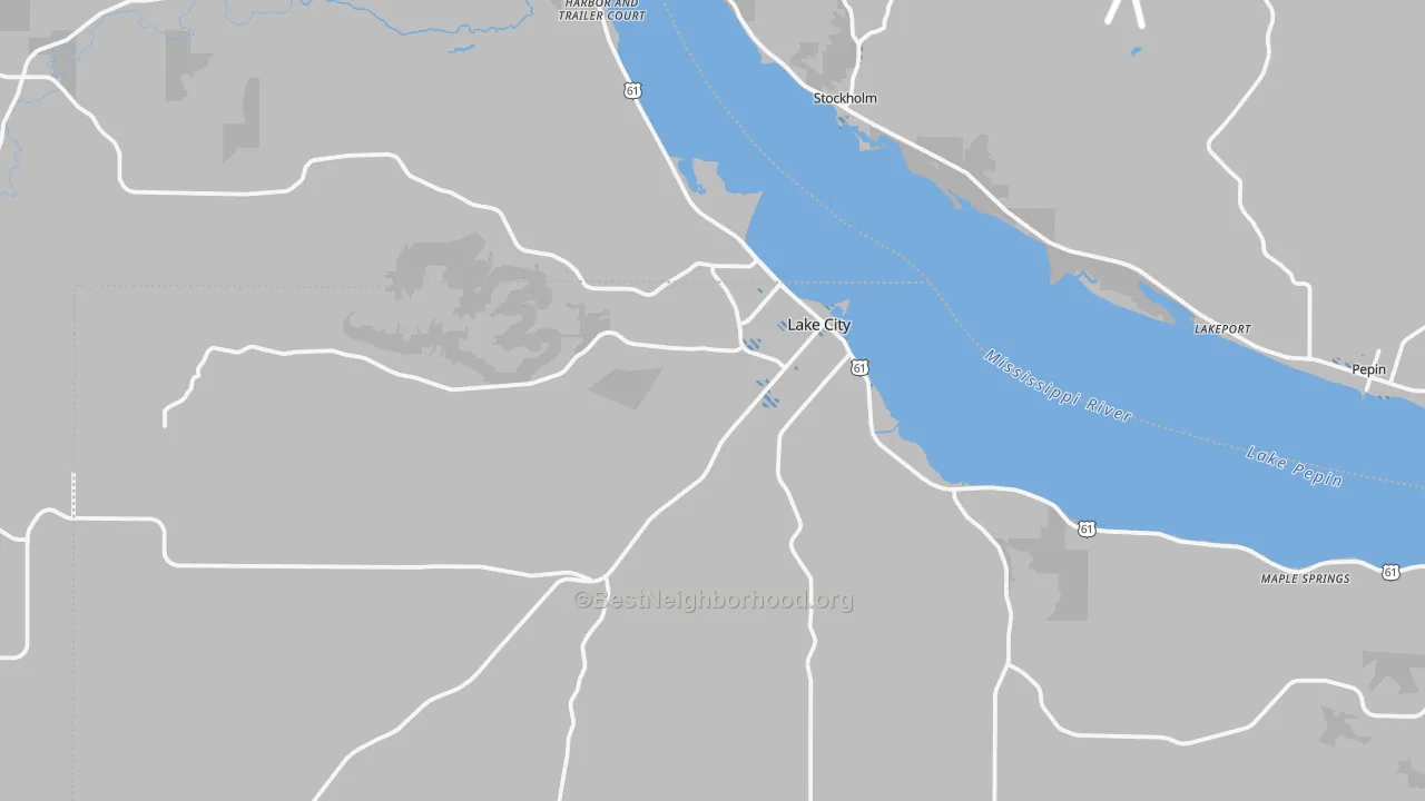 Transit Grade map of 55041, MN