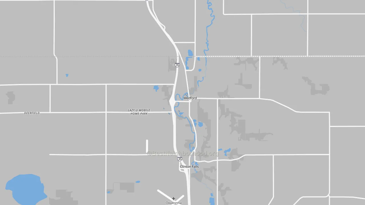 Transit Grade map of 55049, MN