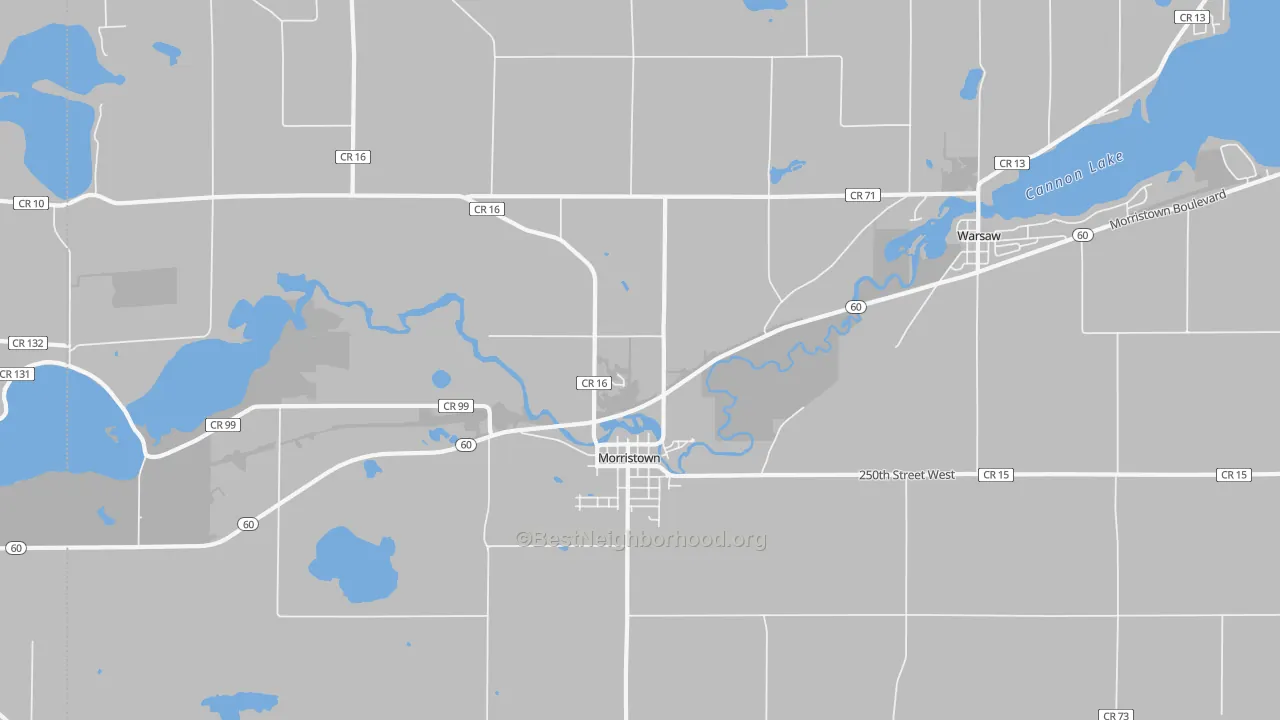 Transit Grade map of 55052, MN