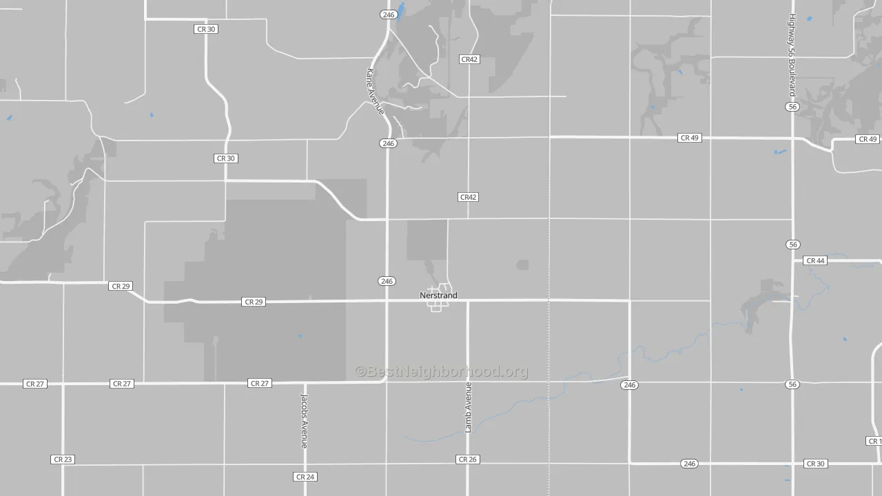 Transit Grade map of 55053, MN