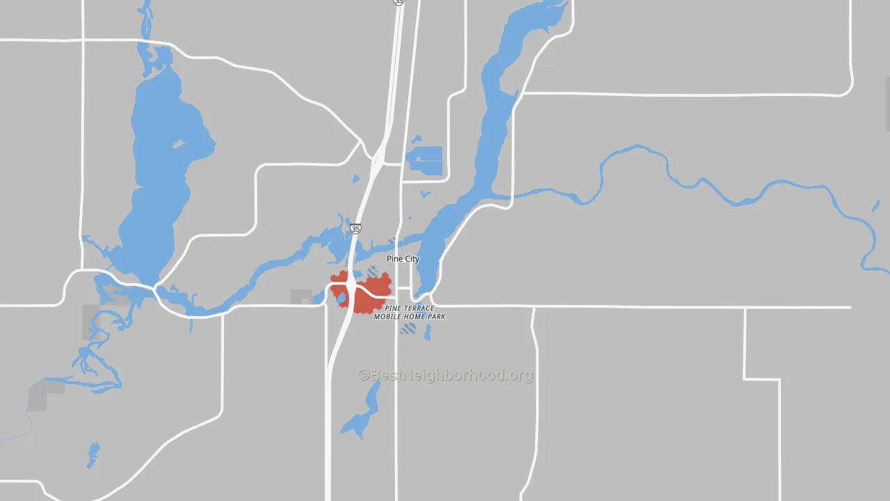 Transit Grade map of 55063, MN