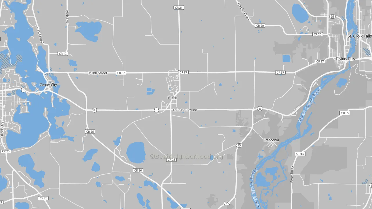 Transit Grade map of 55074, MN