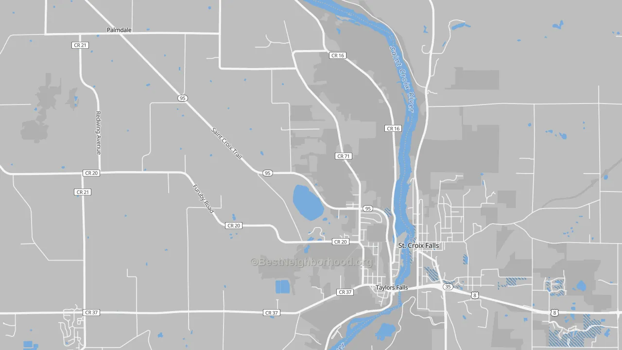 Transit Grade map of 55084, MN