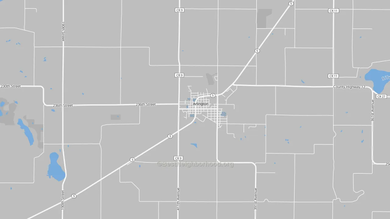 Transit Grade map of 55307, MN
