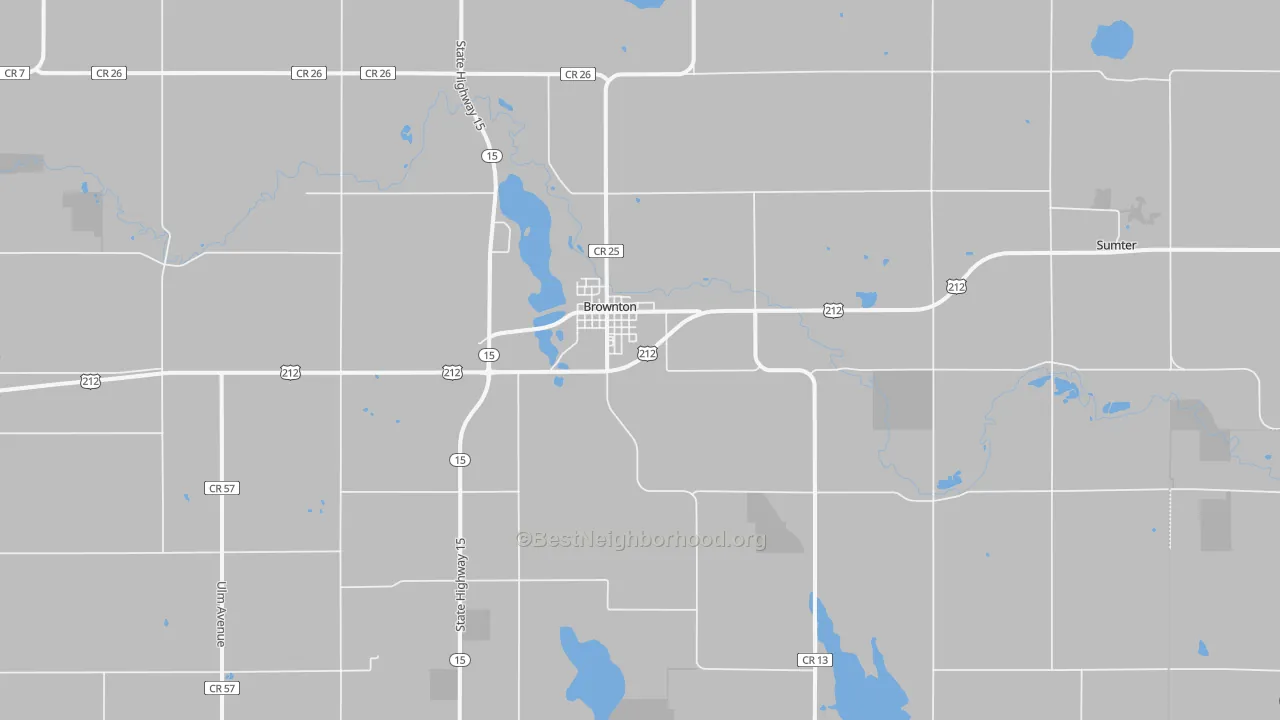 Transit Grade map of 55312, MN