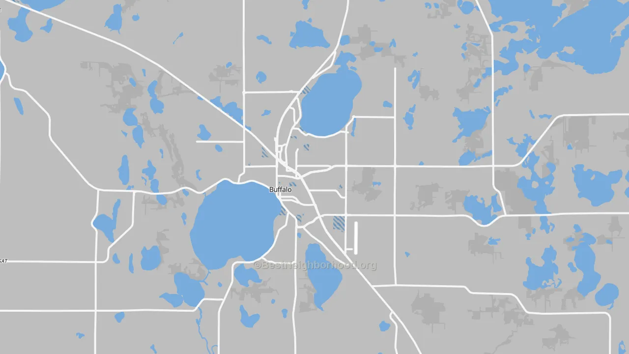 Transit Grade map of 55313, MN
