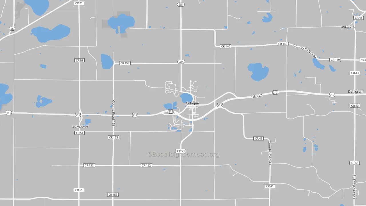 Transit Grade map of 55322, MN