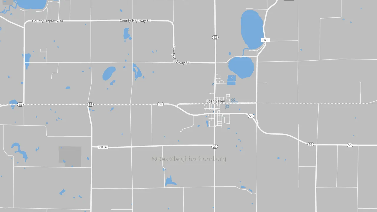Transit Grade map of 55329, MN