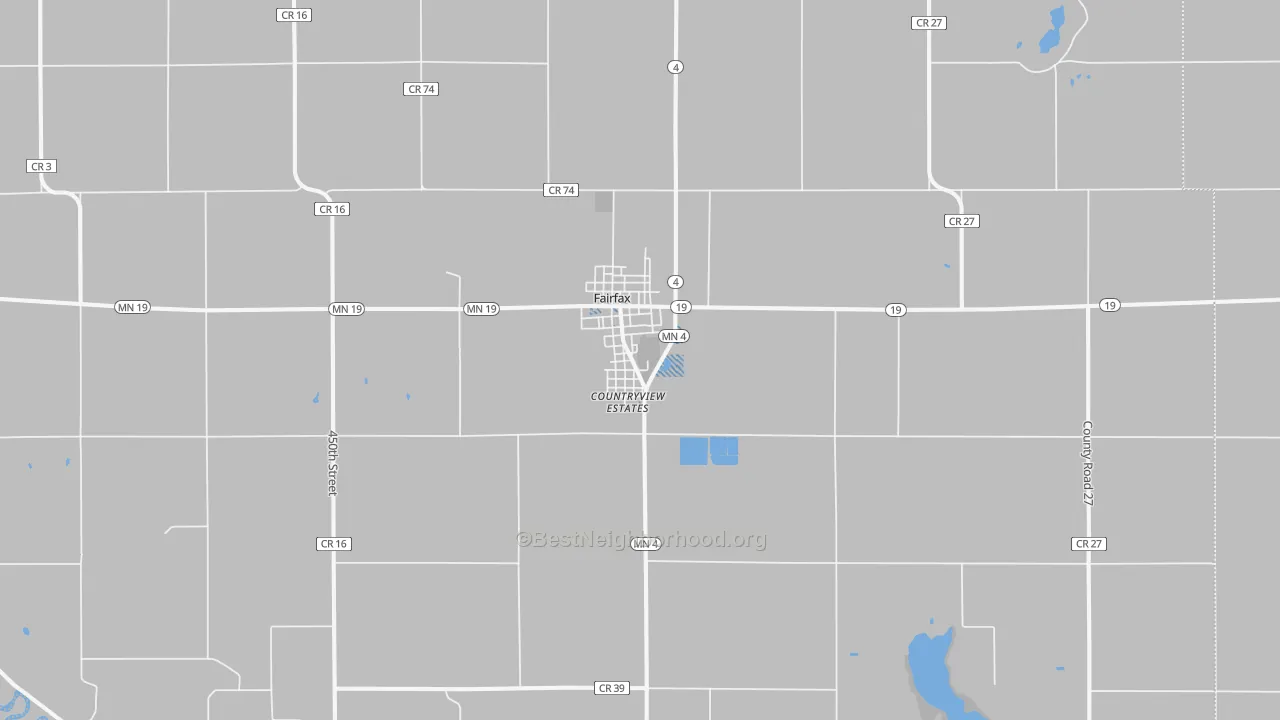 Transit Grade map of 55332, MN